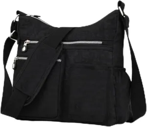 Multi Compartment Crossbody Bag for Women, Lightweight Large Capacity Shoulder Bag, for Travel or Outdoor Sports Use