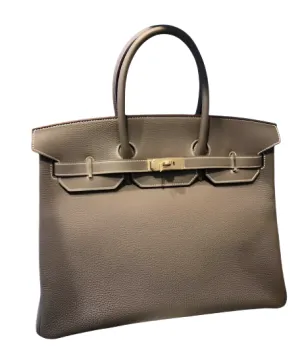 New Hermes Birkin 35 Elephant Grey