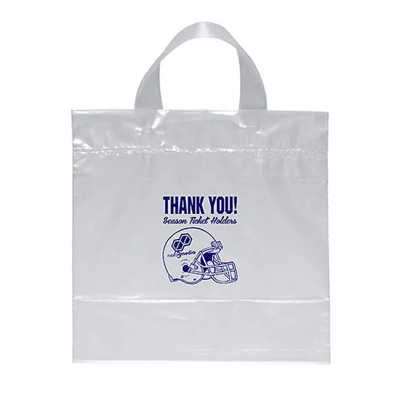 NFL Security Approved 12W x 12H x 6 Soft Loop Handle Bags