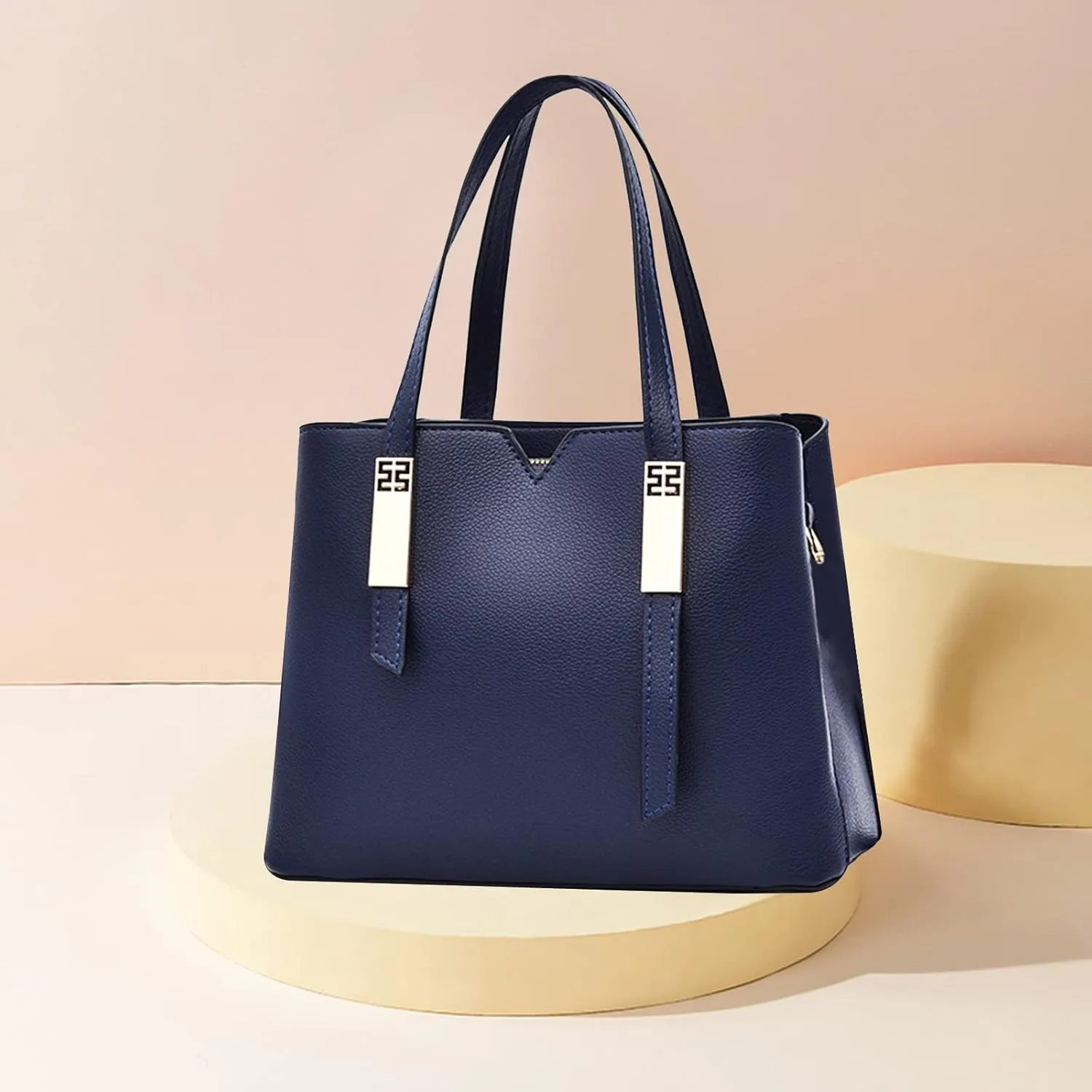 NICOLE & DORIS Handbags for Women Elegant Shoulder Bags Top Handle Bag Tote Ladies Crossbody Bags PU Leather Work Bag