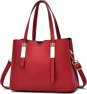 NICOLE & DORIS Handbags for Women Elegant Shoulder Bags Top Handle Bag Tote Ladies Crossbody Bags PU Leather Work Bag