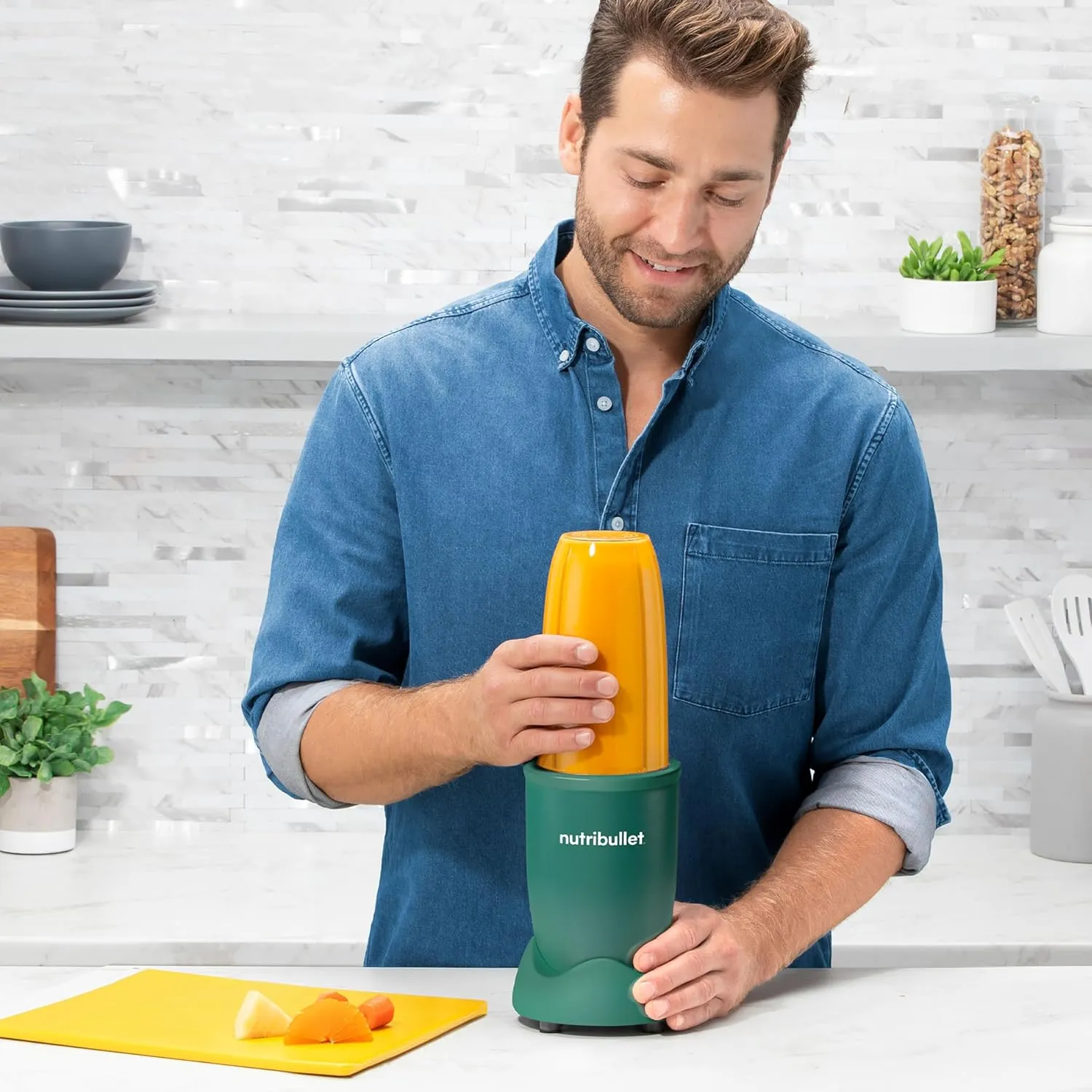 NutriBullet NB9-1301AFG Pro 13 Pcs Matte Forest Green 900W