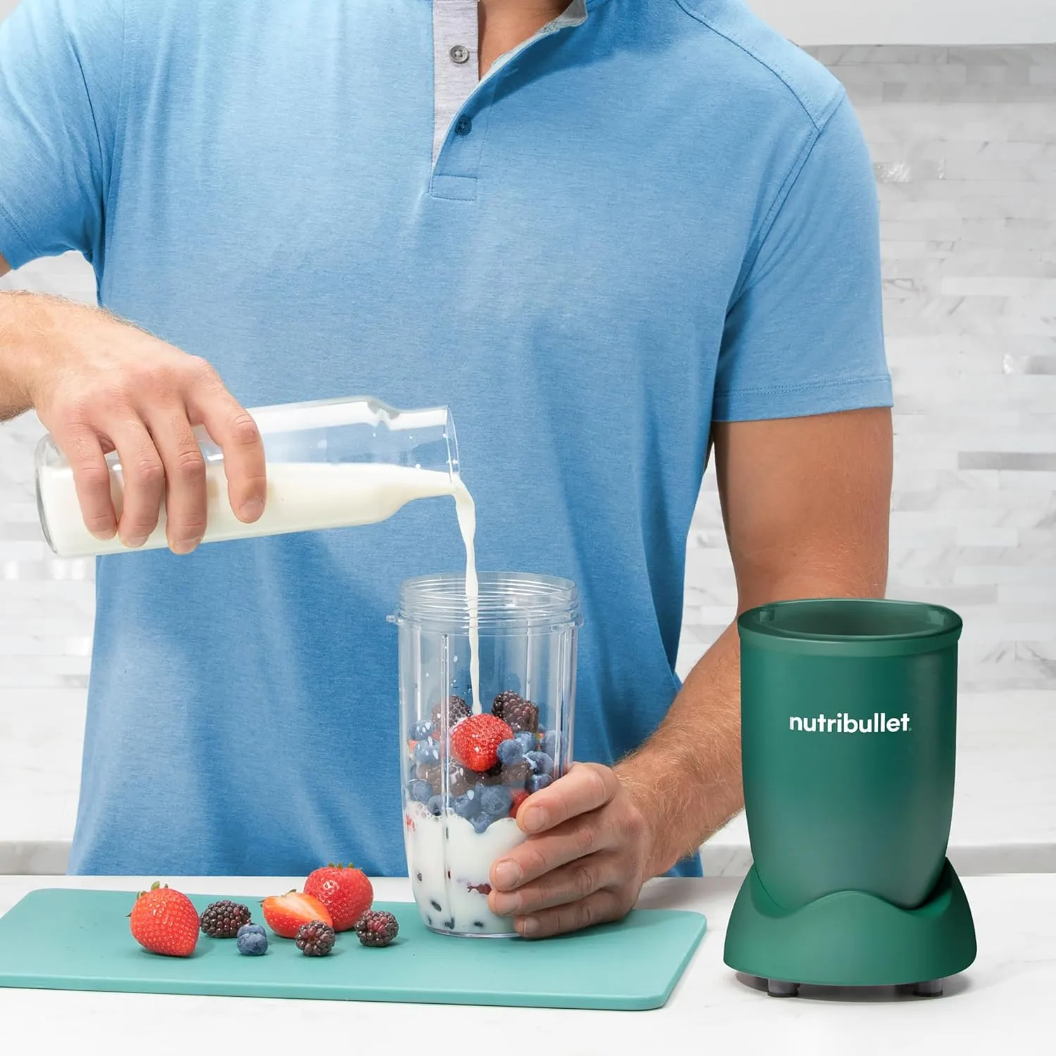 NutriBullet NB9-1301AFG Pro 13 Pcs Matte Forest Green 900W