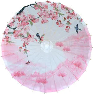 Nylon Parasol Umbrella, Premium Nylon with Elegant Handle