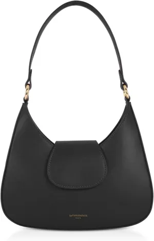Obolo Shoulder Bag, Genuine Italian Calf Leather, 11 x 9.8 inches
