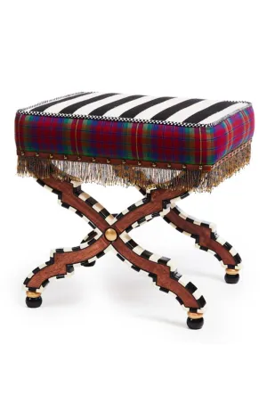 On Wall Street Accent Stool