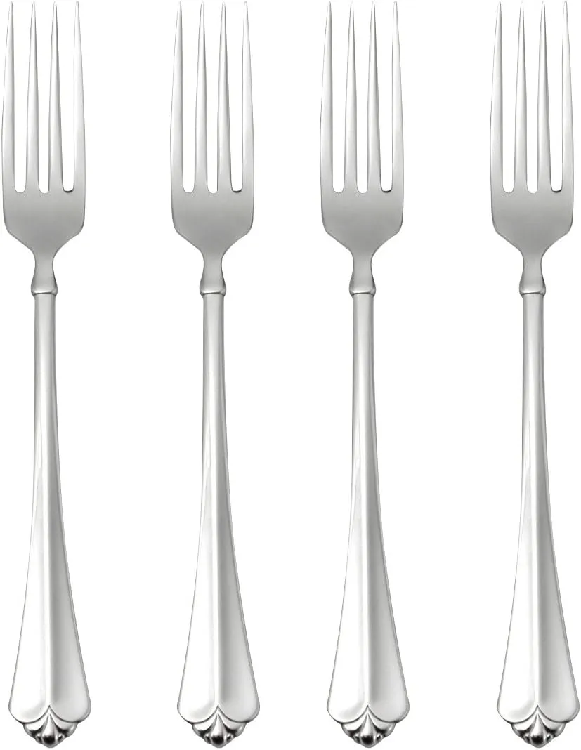 Oneida Juilliard Dinner Forks, Set of 4