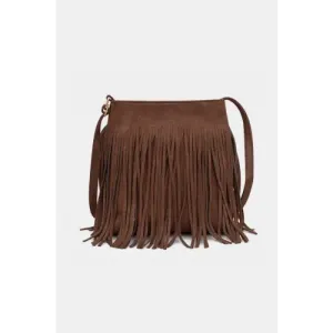 Original Suede Fringe Shoulder Bag