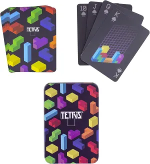 Paladone Tetris Lenticular Playing Cards - Retro Gaming Collectable - Officially Licensed Merchandise