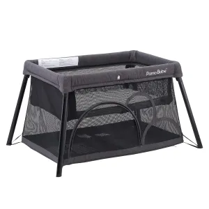 Pamo babe Travel Crib - Lightweight Baby Playpen with Bassinet, Portable Mini Playard