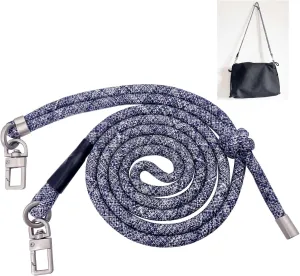 Paracord Bag Strap Crossbody Replacement Handmade Adjustable Shoulder Bag Strap for Street Style Bag Canvas Bag