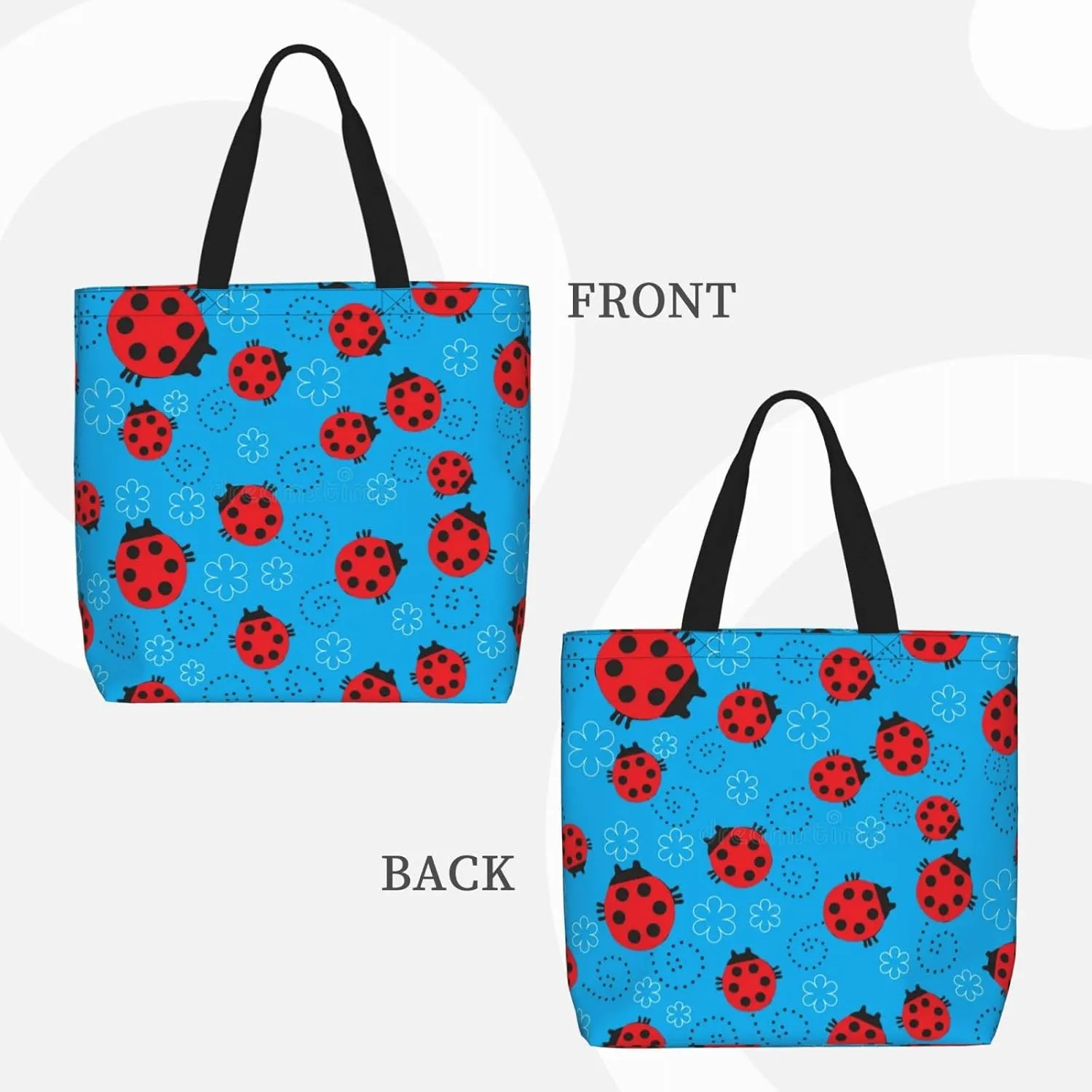 Peacock Canvas Tote Bag for Women with Zipper Large Shoulder Bag Handbag Shopping Bags for Groceries Outdoors Travel