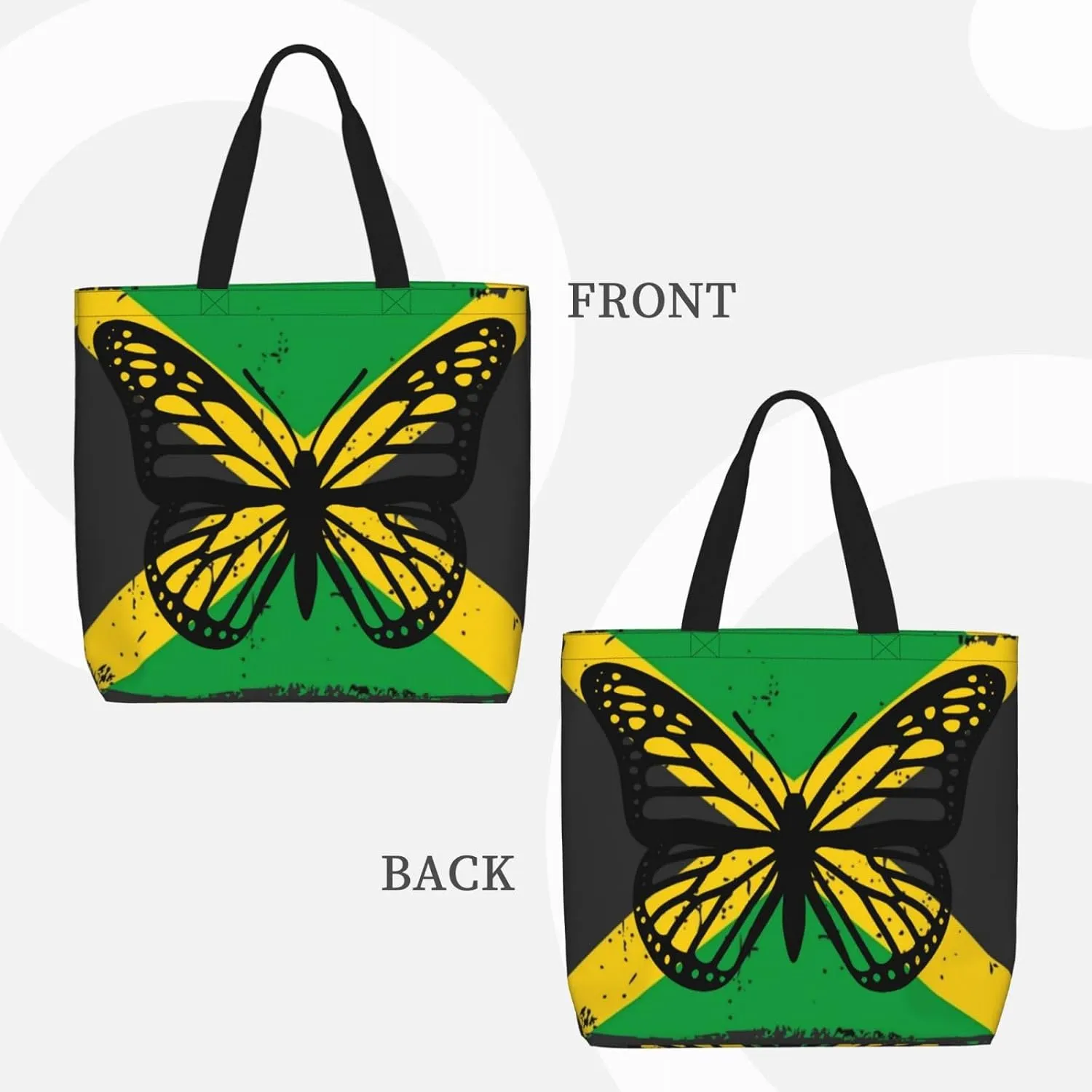 Peacock Canvas Tote Bag for Women with Zipper Large Shoulder Bag Handbag Shopping Bags for Groceries Outdoors Travel