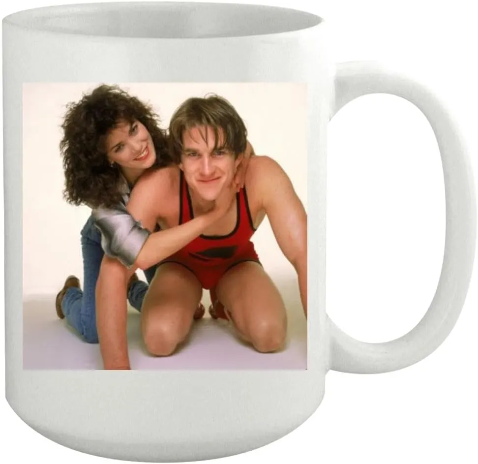 PEAS IN A POD Linda Fiorentino - 15oz White Ceramic Coffee Mug - Elegant Design, Ideal for Gifting or Personal Use PIAP #PDI829738