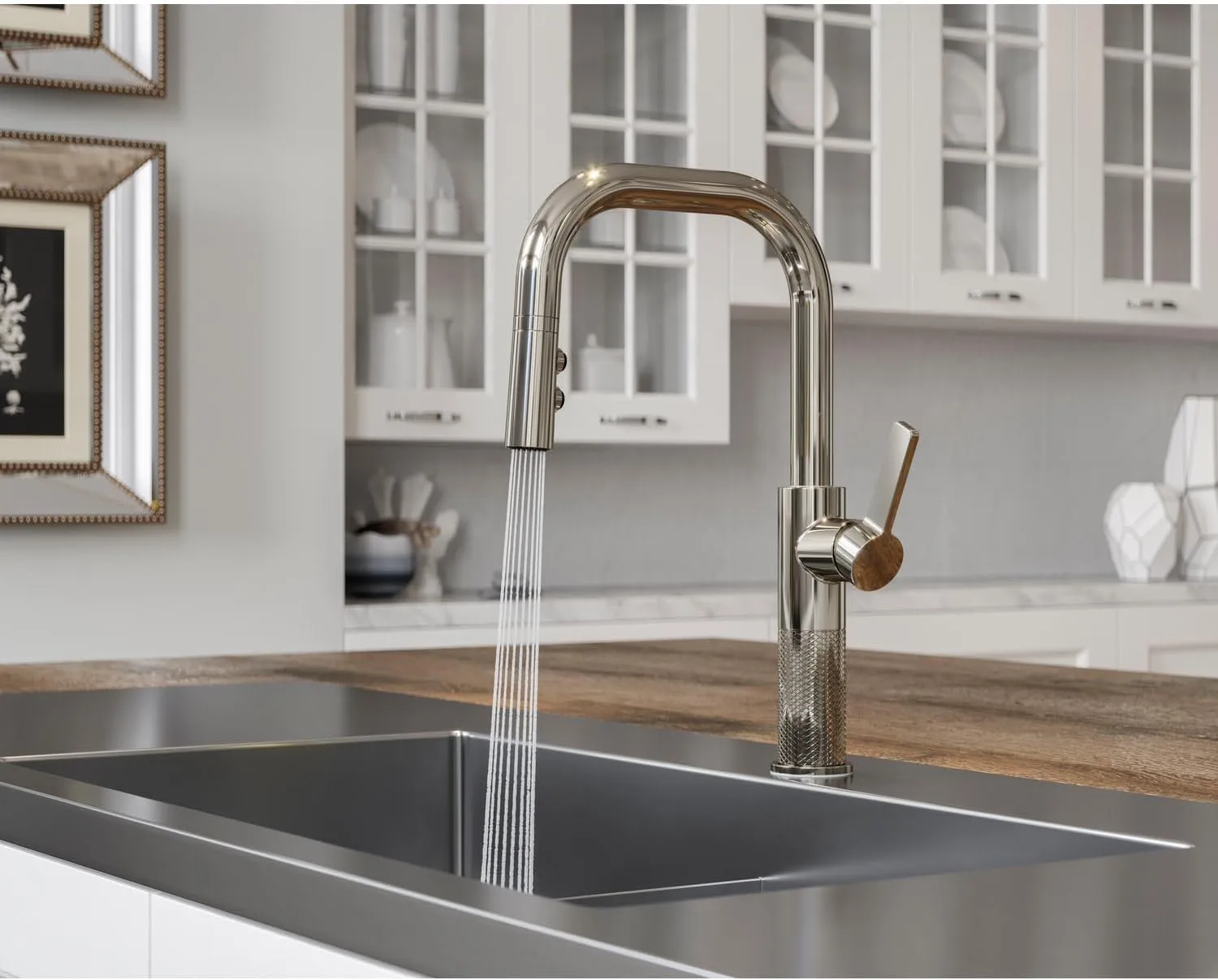 Pfister GT529MTD Montay 1-Handle Pull-Down, Polished Nickel