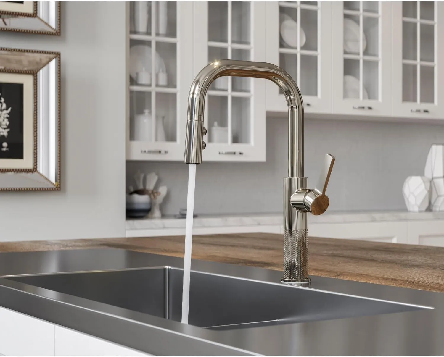 Pfister GT529MTD Montay 1-Handle Pull-Down, Polished Nickel