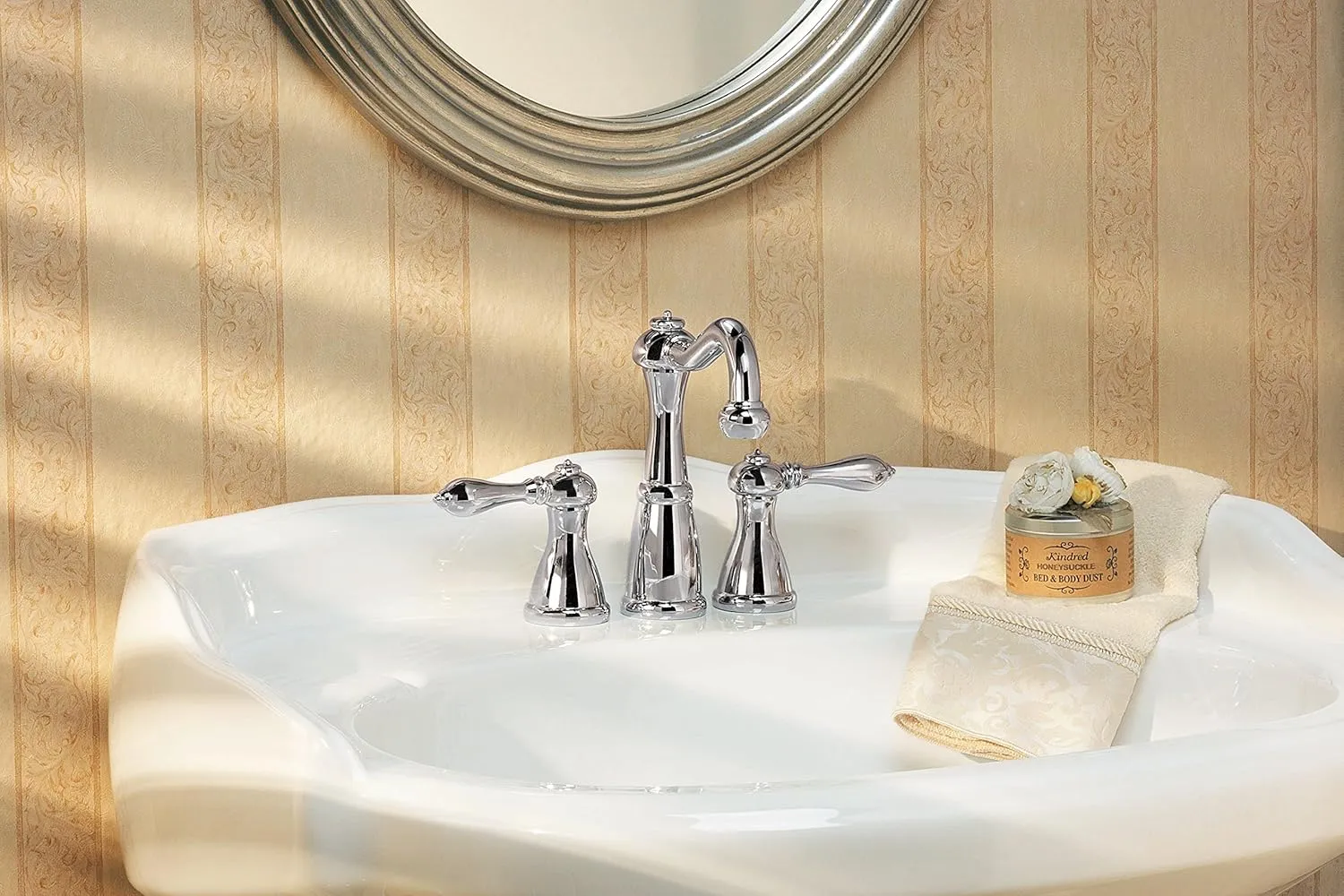 Pfister LG46M0BC Marielle 2-Handle Mini-Widespread Bathroom Faucet in Polished Chrome