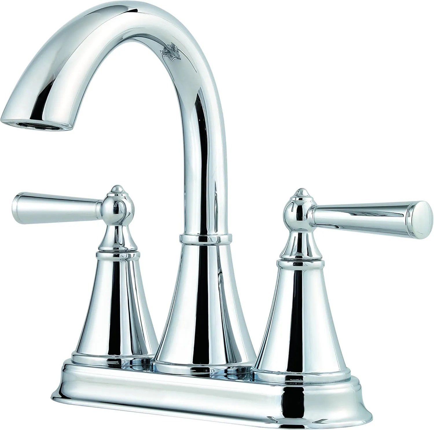 Pfister LG48-GL0C Saxton 2-Handle 4" Centerset Bathroom Faucet in Polished Chrome, 1.2gpm