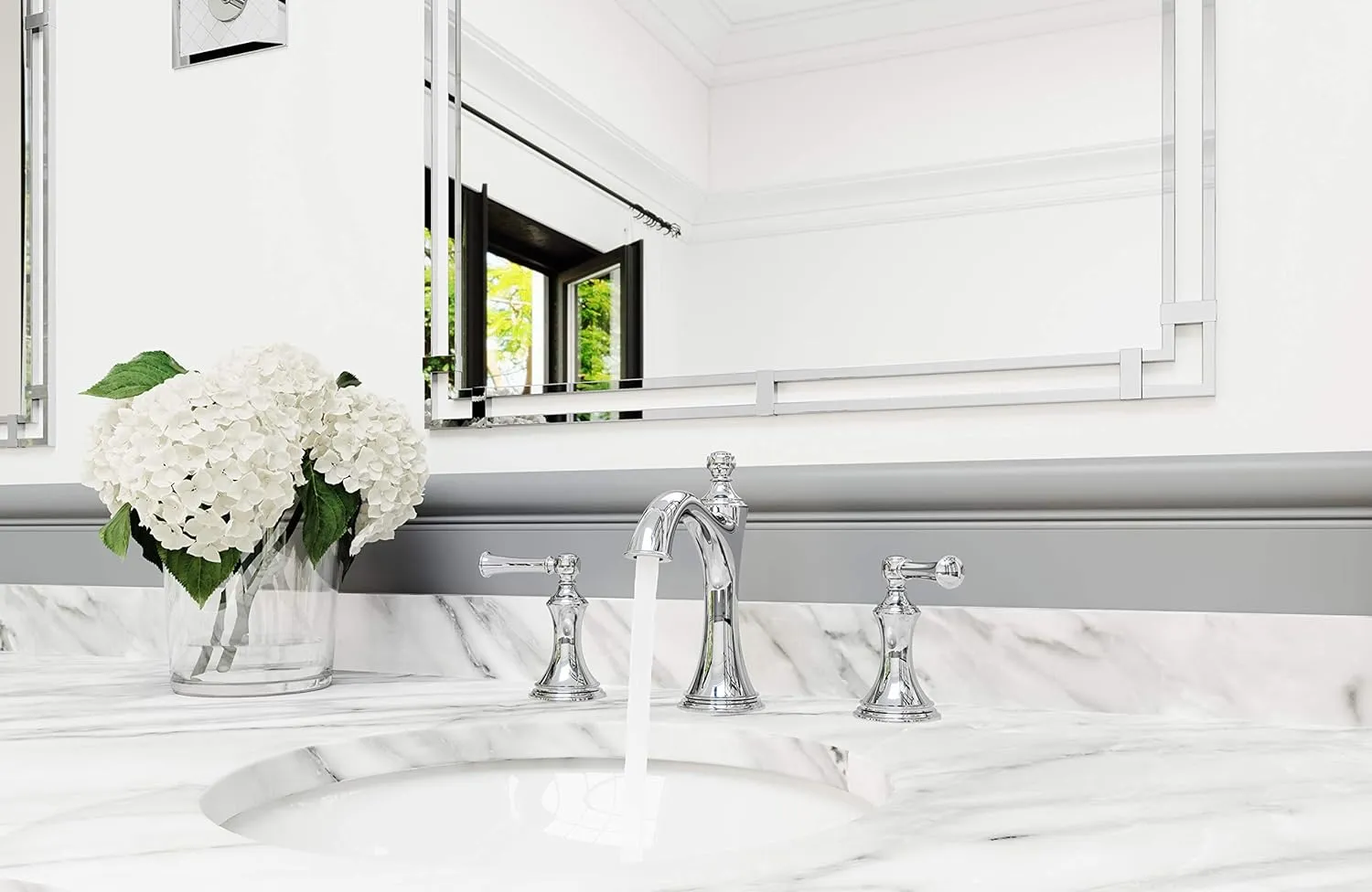 Pfister LG49-TB0C Bathroom-Sink-faucets, Polished Chrome