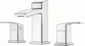 Pfister LG49DF2C Kenzo 2-Handle 8" Widespread Bathroom Faucet, Polished Chrome