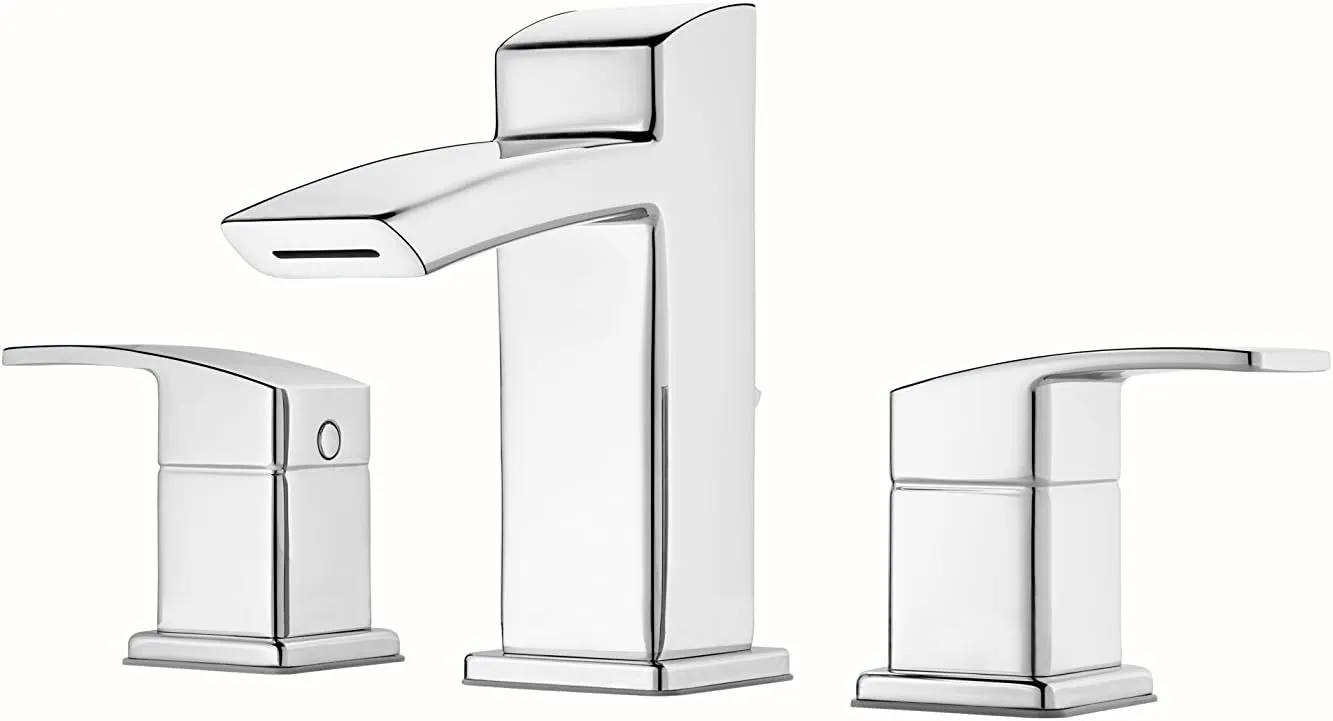 Pfister LG49DF2C Kenzo 2-Handle 8" Widespread Bathroom Faucet, Polished Chrome