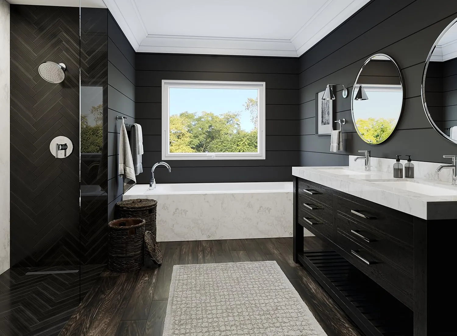 Pfister LG898NCC Bath Contempra 1-Handle Tub & Shower Trim in Polished Chrome, 1.8 gpm