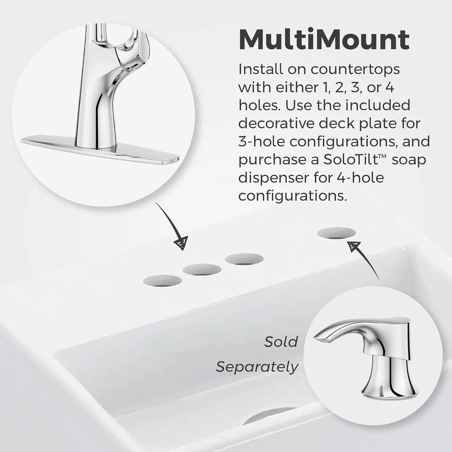 Pfister Talega Kitchen Faucet with Pull Down Sprayer, Single Handle, High Arc, Polished Chrome Finish, F5297TEC