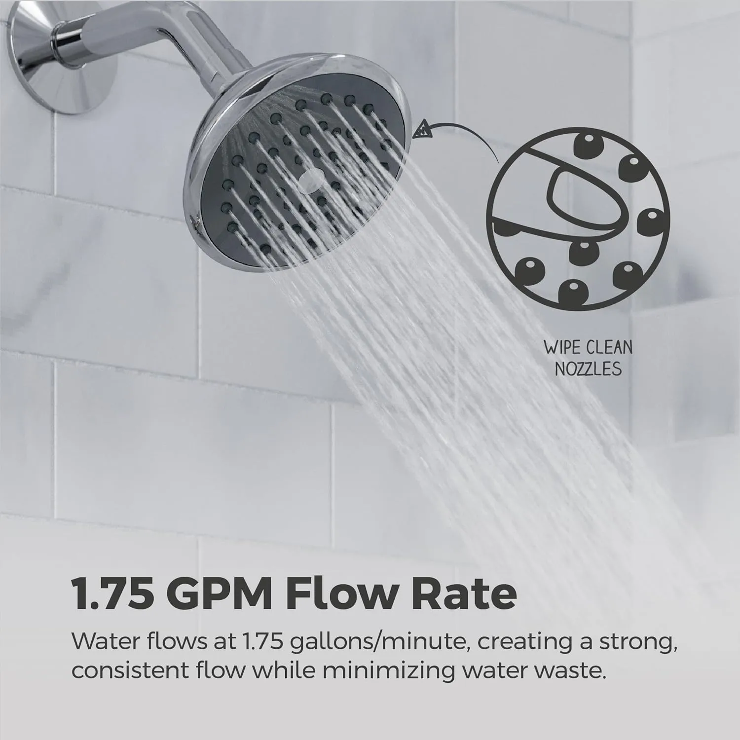 Pfister Willa Tub & Shower Trim Kit, Valve and Cartridge Included, 1-Handle, Polished Chrome Finish, 8P8WS2MALSCC