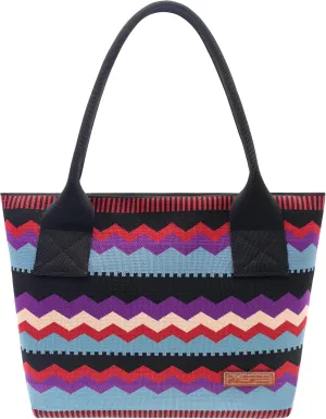 Phefee Women's Boho Aztec Knitted Tote Bag Large Capacity Hobo Handbag Shoulder Shopper with Magnetic Closure for Work Travel