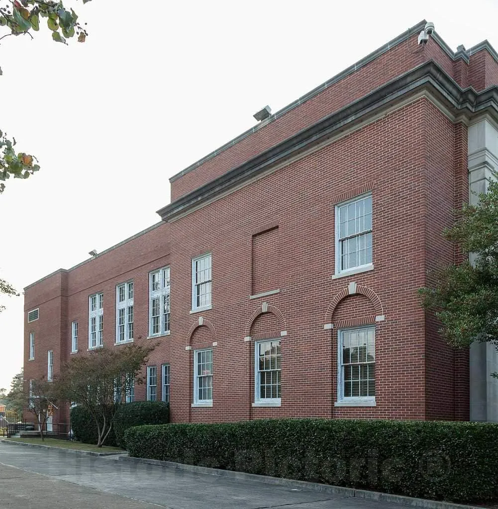 Photo- Exterior View of The Charles E. Simons Jr. Federal Court House, Named for District Court Judge Charles Earl Simons Jr. in 1986, Located in Aiken, South Carolina 1 36in x 36in