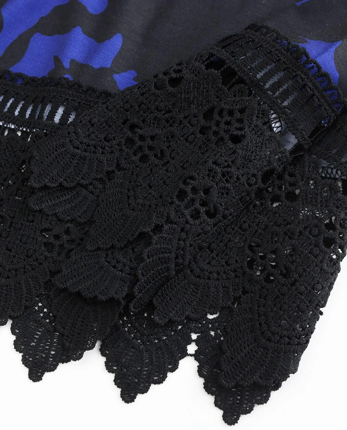 Plus Size Swing Lace Flowy Tank Top for Women