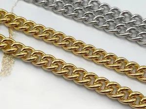 Polished Brass Chain Strap