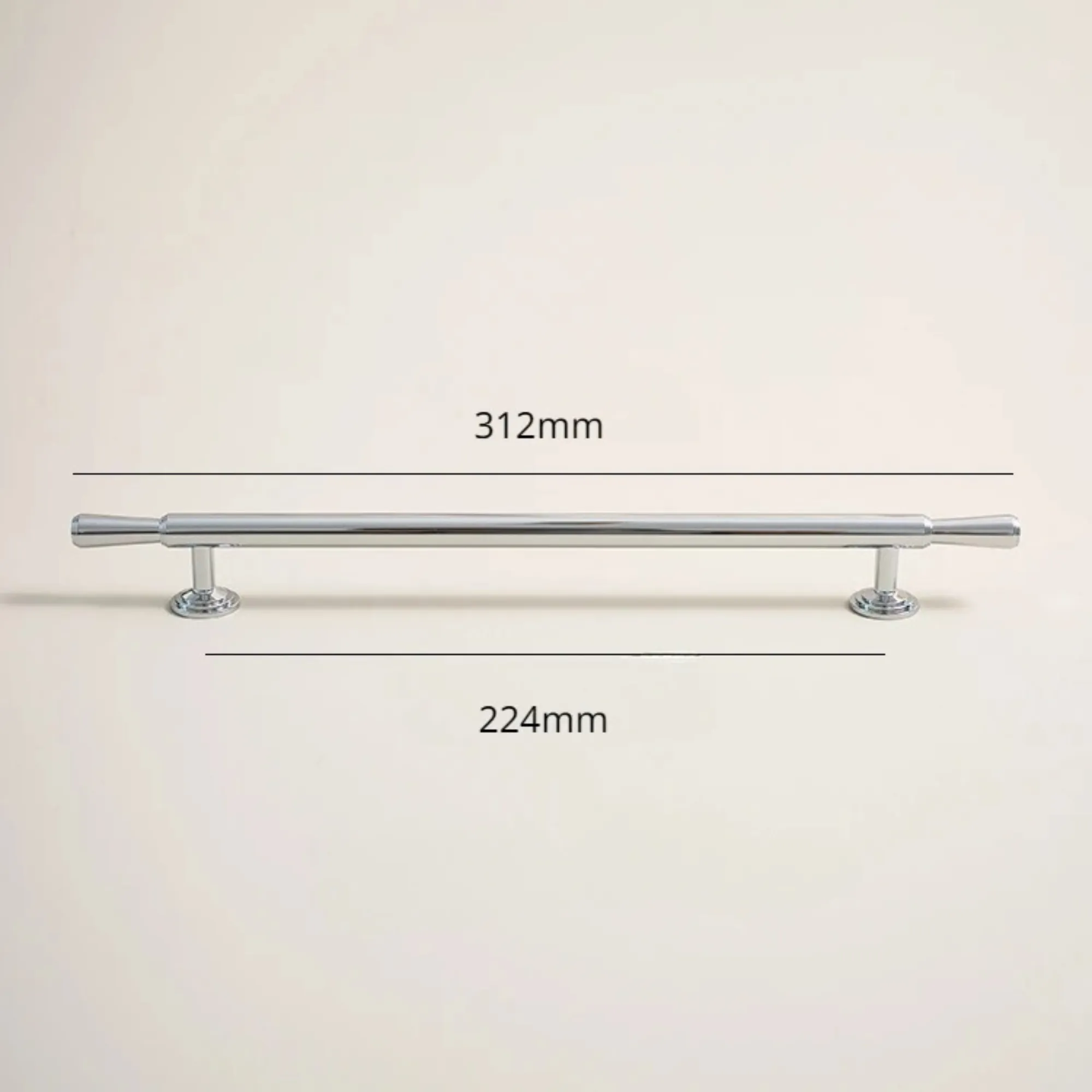 Polished Chrome Handle | Cornu