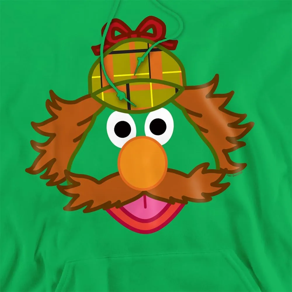 Popfunk Sesame Street Big Face Sherlock Hemlock No Magnifer Adult Pull-Over Hoodie