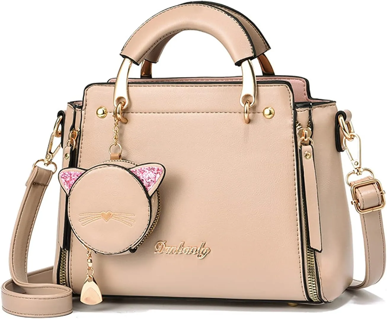 PORRASSO Women Handbag Cute Crossbody Bag Girl Top-Handle Bags Ladies Satchel Shoulder Bag