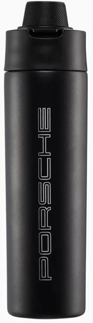 Porsche Thermal Drinking Bottle. 550mL (Black), WAP0501210PTFL