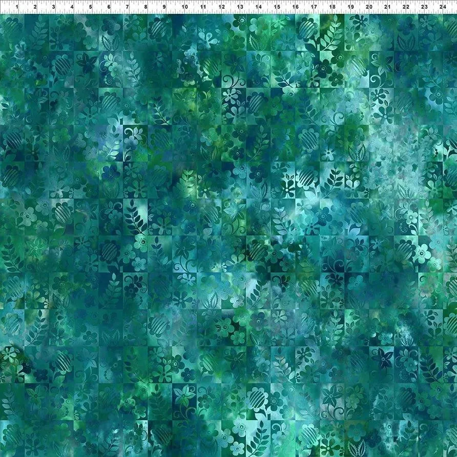 Prism Rectangles in Dark Teal