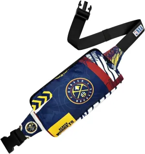 Pro Specialties Denver Nuggets Basketball Fanny Pack TM1872: Adult Bag (Street Series) Elevate Your Style with this Trendy Belt Bag - Ideal for Sports Enthusiasts. Perfect Waist Bag
