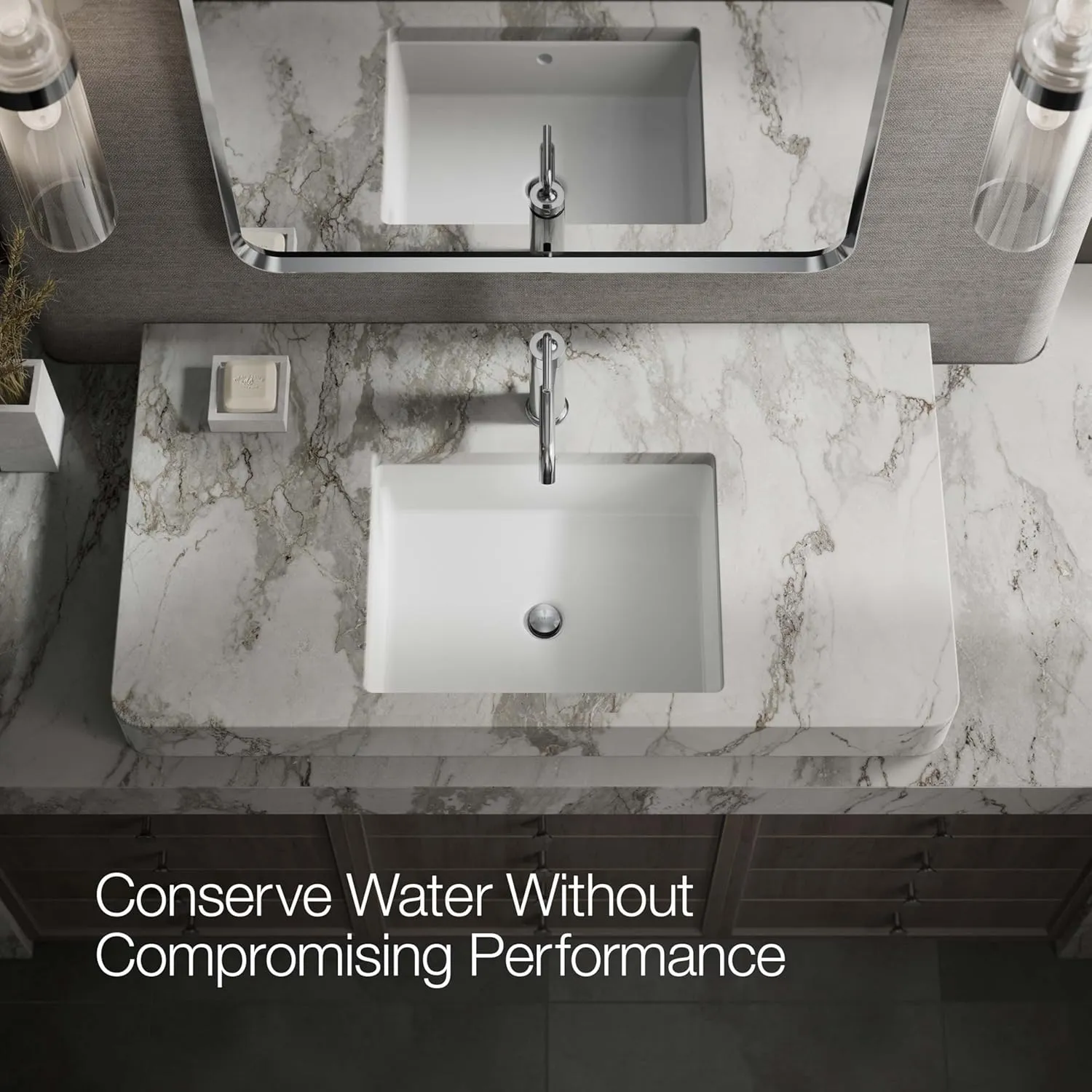 Purist Single-Handle Bathroom Sink Faucet with Straight Lever Handle, 1.2 gpm Polished Chrome