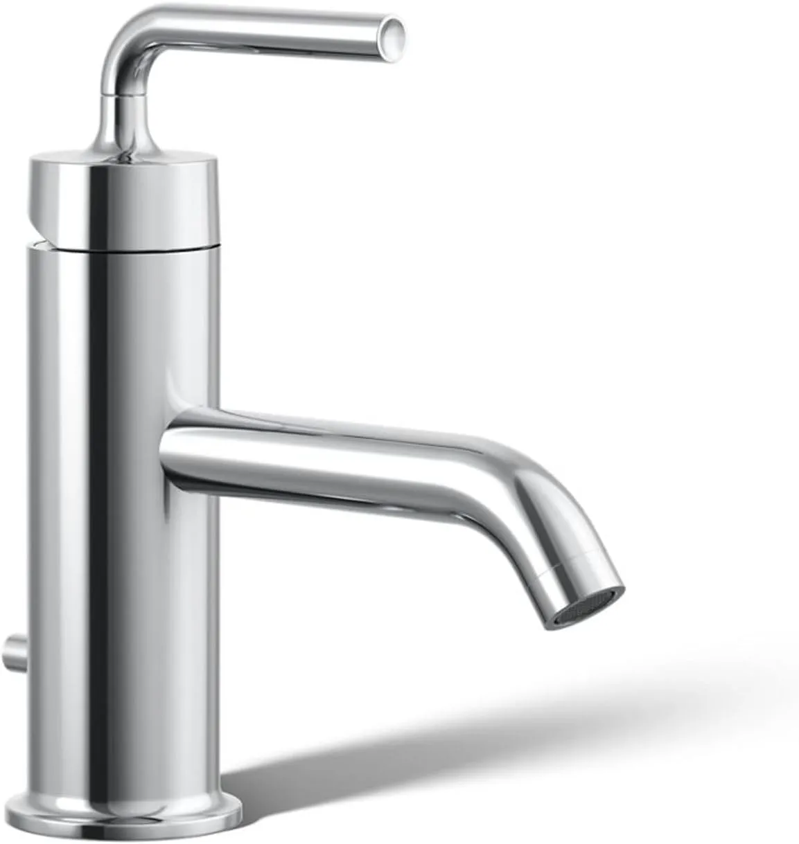 Purist Single-Handle Bathroom Sink Faucet with Straight Lever Handle, 1.2 gpm Polished Chrome