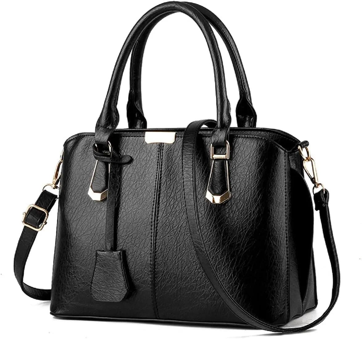 Purses and Handbags for Women Fashion Ladies PU Leather Top Handle Satchel Shoulder Tote Bags Light