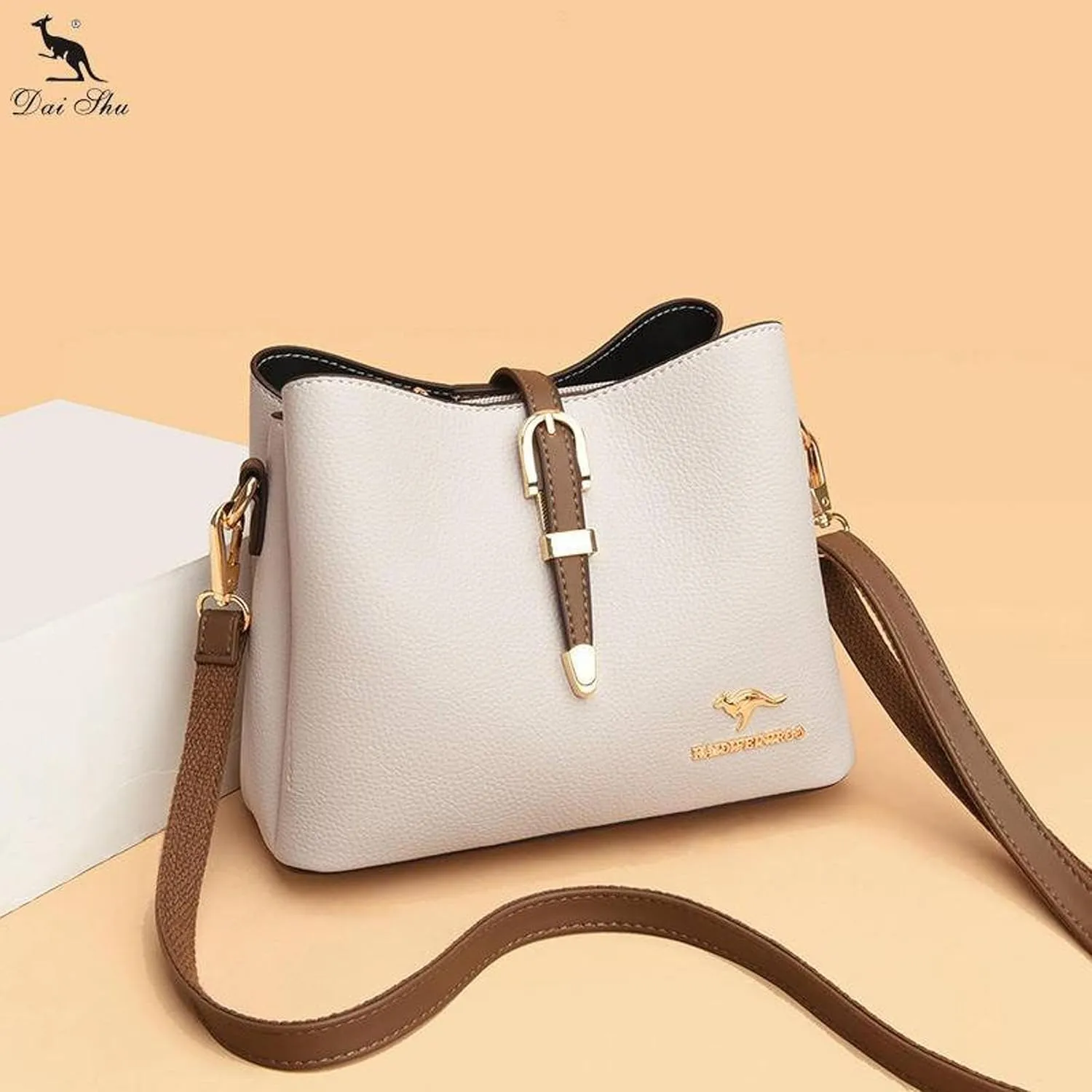 Quality Leather Bucket Bags For Women - Modern Hobo Purses Small And Large