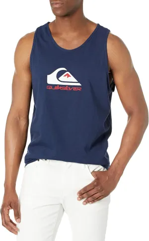 Quiksilver Men's Mw Logo Sleeveless Tank Top Tee Shirt
