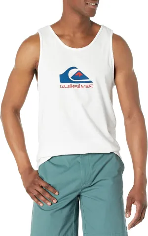Quiksilver Men's Mw Logo Sleeveless Tank Top Tee Shirt