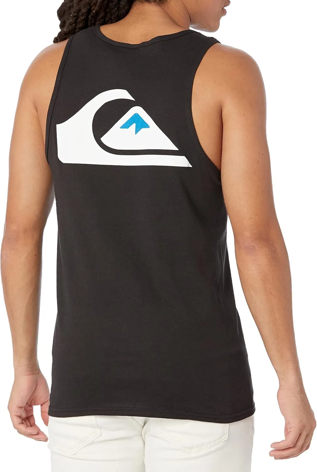 Quiksilver Men's Mw Logo Sleeveless Tank Top Tee Shirt