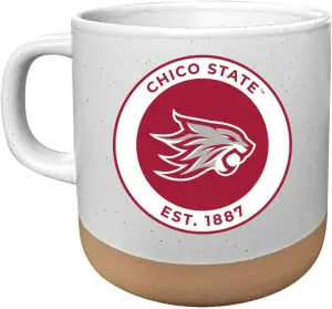 R and R Imports California State University, Chico 14 oz Mug with Clay Bottom Officially Licensed Collegiate Product Single