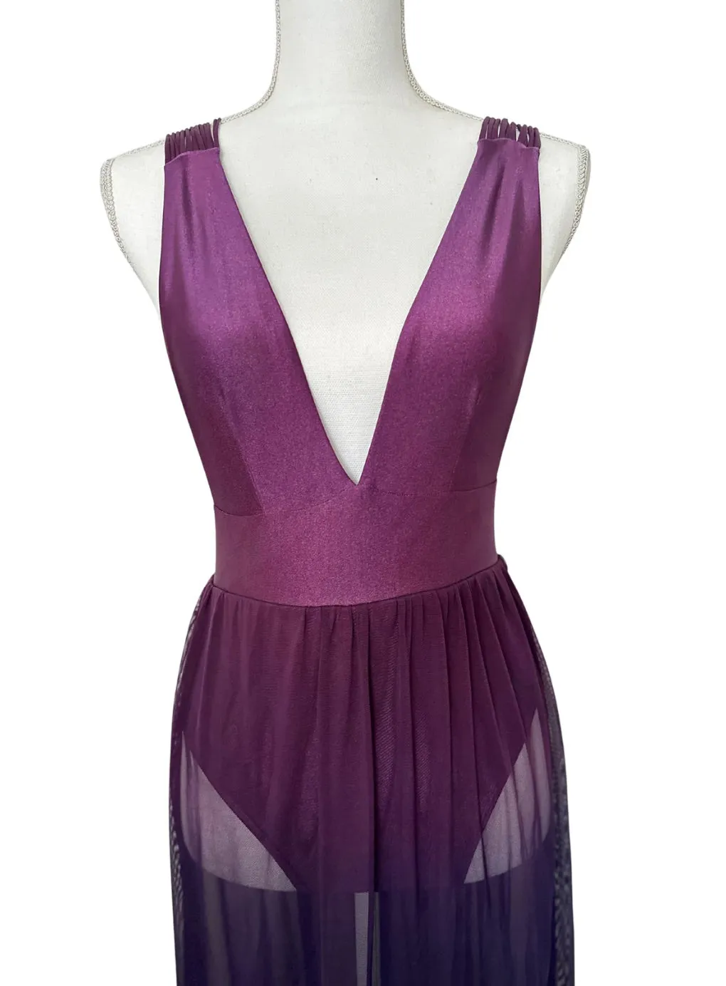 Radiance Tulle Bodysuit Gown
