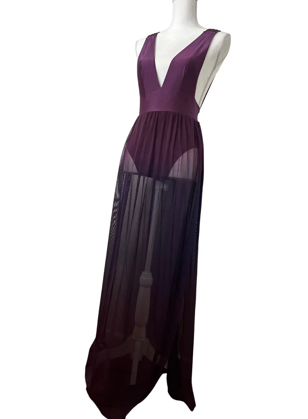 Radiance Tulle Bodysuit Gown