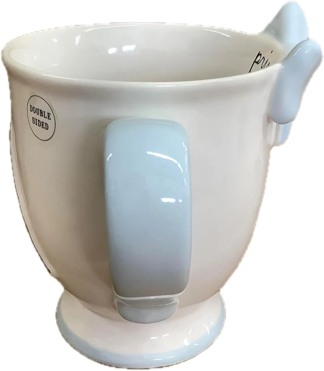 Rae Dunn Coffee Tea Ceramic Large Mug, Princess Cinderella with Bow