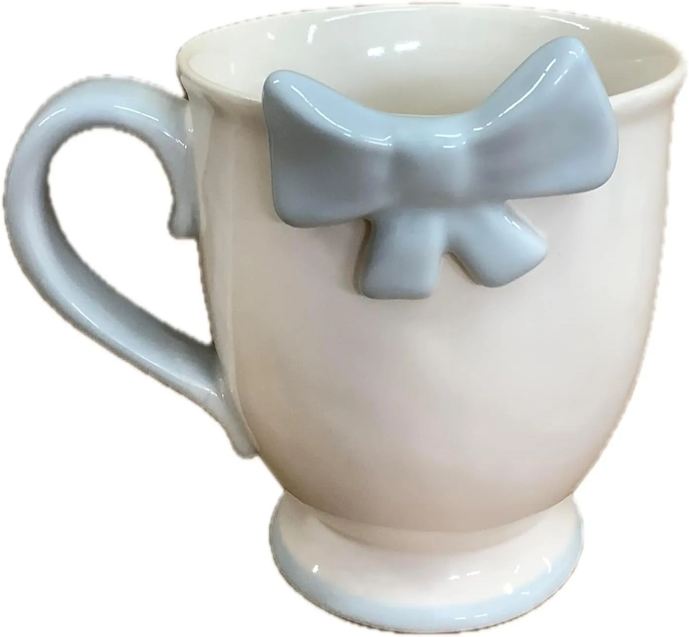 Rae Dunn Coffee Tea Ceramic Large Mug, Princess Cinderella with Bow
